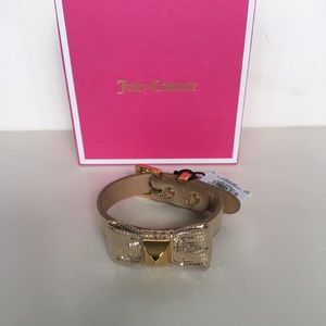 Juicy Couture Metallic Bow Bracelet